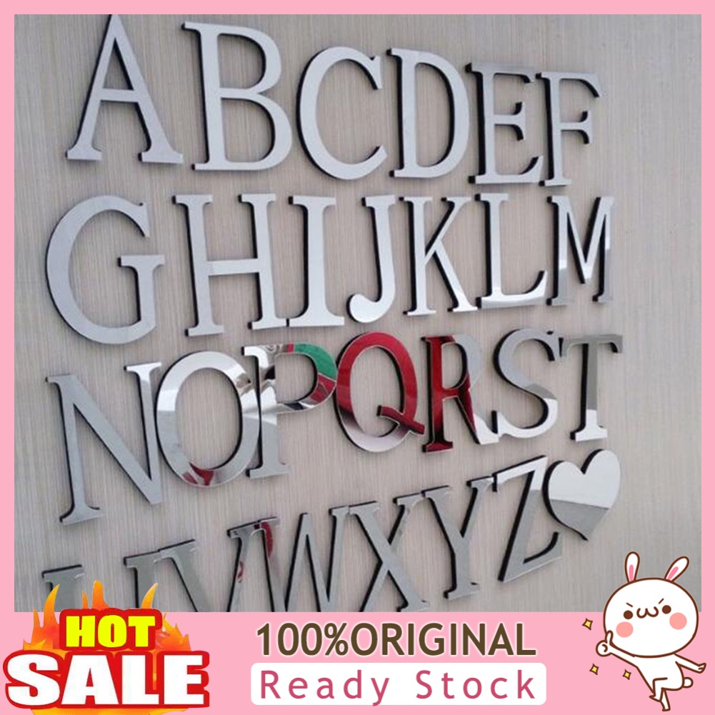 b-398-popular-wedding-english-love-home-decor-3d-wall-stickers-alphabet