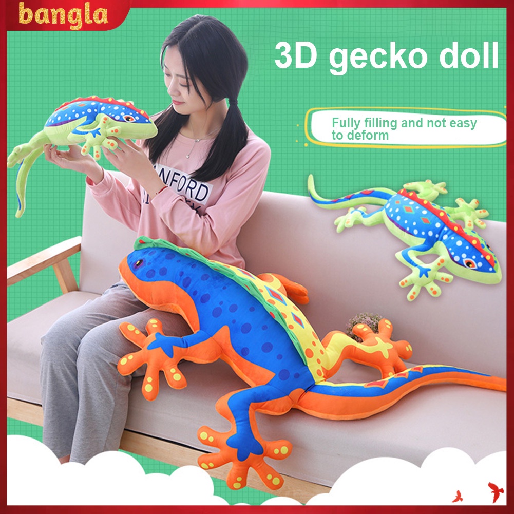 bangla-หมอนตุ๊กตานุ่ม-รูปตุ๊กแกจิ้งจก-3d-ของเล่น-ของขวัญ-สําหรับเด็ก