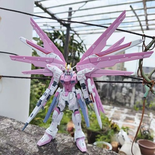 ♚▽♚ใหม่รุ่นสูง HG Cherry Blossom Powder Freedom Gundam 1/144 Strike Free Assembly Model Toy