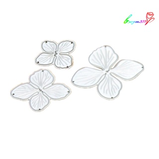 【AG】3Pcs Flower Metal Cutting Dies DIY Craft Scrapbooking Paper Album Decor