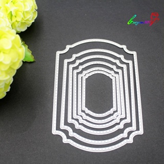 【AG】Label Frame Metal Cutting Dies DIY Scrapbook Paper Cards Making Stencil