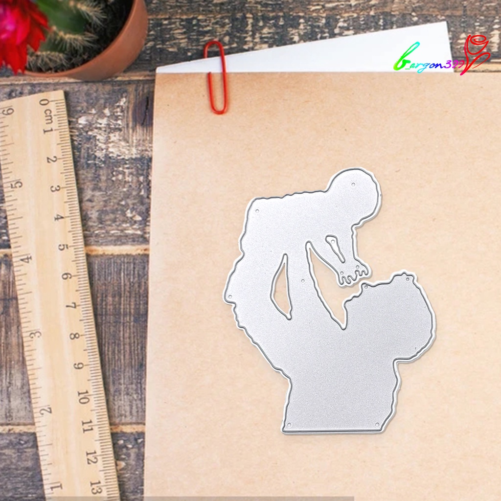 ag-cutting-die-delicate-waterproof-carbon-steel-father-baby-frame-mould-for-scrapbooking