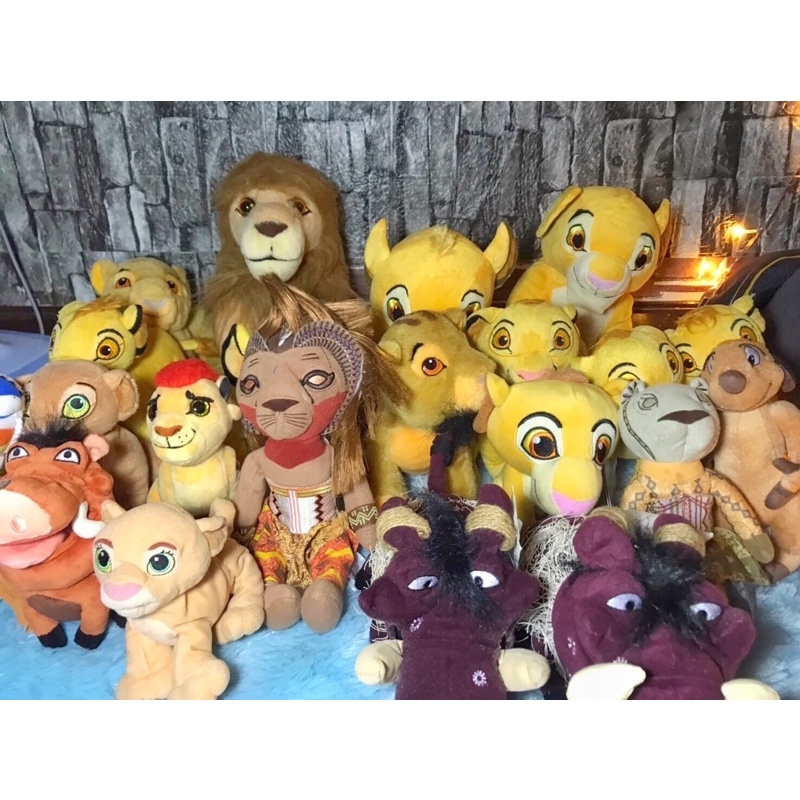 ตุ๊กตาไลอ้อนคิงส์-the-lion-king-disney-ลิขสิทธิ์แท้-มือสอง