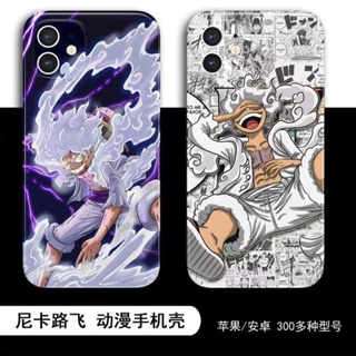 ✒﹊Nika ถนนห้าสปีดบิน Apple 13 เคสโทรศัพท์มือถือ iPhone11/12/13pro One Piece 14promax นิ่ม X