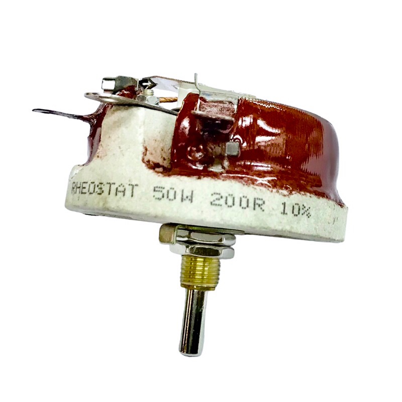 Resistor rheostat รีโอสตาร์ท (rheostat) 50W 5K ,200โอม เป็นตัวต้านทาน ...