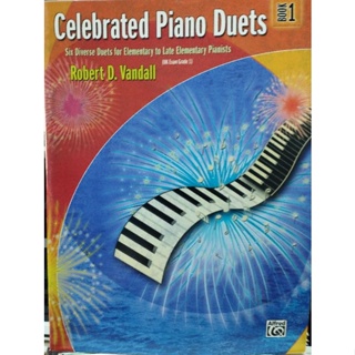 CELEBRATED PIANO DUETS BOOK 1 BY ROBERT D VANDALL/038081235288
