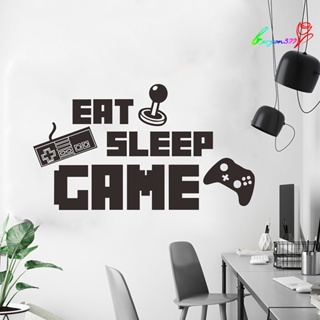 【AG】Game Theme Wall Stickers Self-adhesive PVC Gaming Controller Wall Sticker for Bedroom