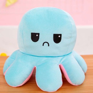ตุ๊กตาปลาหมึกยักษ์ สองด้าน ตุ๊กตายักษ์ เปลี่ยนหน้าได้ ตุ๊กตาปลาหมึกยักษ์น้อย ย้อนกลับใบหน้า ตุ๊กตาปลาหมึก ตุ๊กตาเด็กผู้หญิง