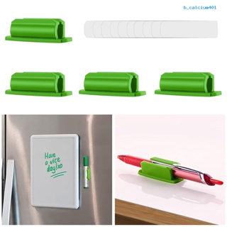 Calciwj 10 Pcs Pen Holder Adhesive Design Large Opening Easy to Use Securely Holds