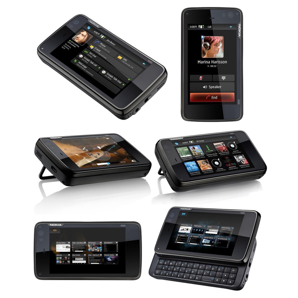 nokia-n900-slide-wifi-gps-โทรศัพท์มือถือ-ของแท้-ครบชุด