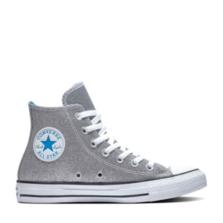 Converse รองเท้าผ้าใบ รุ่น Ctas Glitter Hi Silver - 572046Ch1Sixx - สีเงิน ผู้หญิง