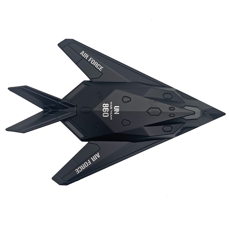 โลหะผสมจำลอง-f117-stealth-fighter-ดึงกลับเสียงและแสงเครื่องบินเด็กของเล่นรุ่น-ของเล่นเด็ก