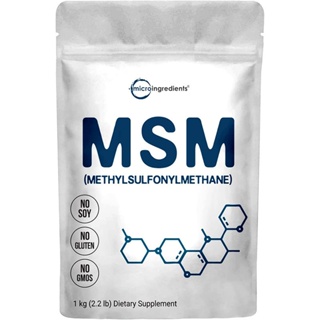 U.S. direct mail Microingredients methylsulfonylmethane MSM joint bone health 1kg#โกโก้ ld#อาหารคลีน