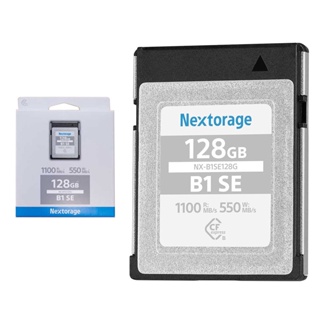 Nextorage NX-B1SE Series 128GB CFexpress Type B Memory Card (Read: 1100MB/s)