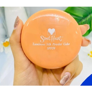 🌸 Sweet Heart Luminous Silk Powder Cake SPF25 10g