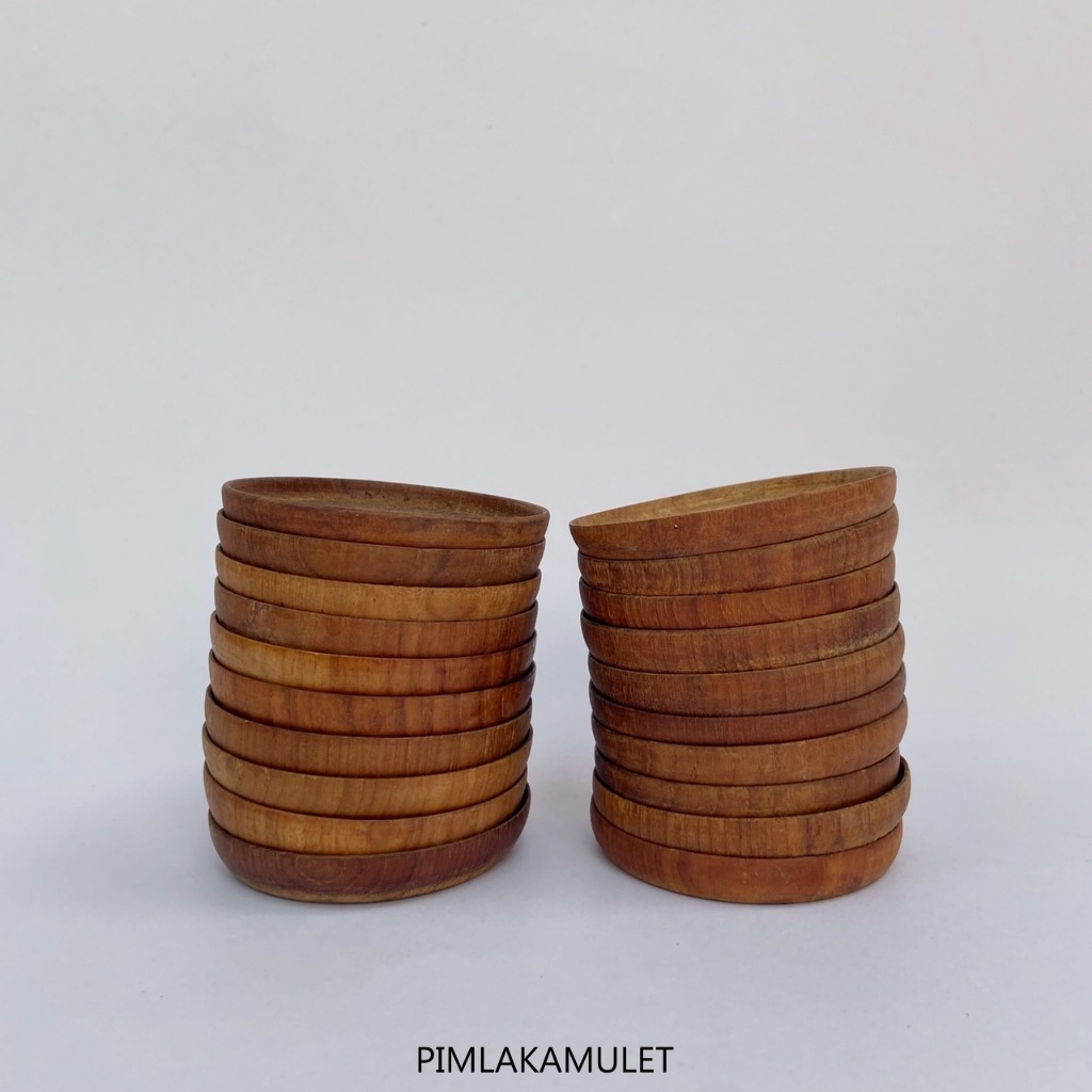 ถาดรองแก้ว-wooden-handcraft-ทำจากไม้-แข็งแรงสวยงาม