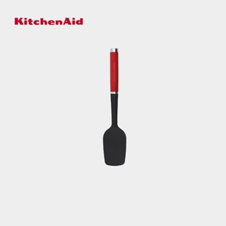 KitchenAid Silicone Spoon Spatula - Almond Cream/ Empire Red สปาตูล่า พายซิลิโคน