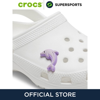 CROCS Jibbitz Purple Dolphin ตัวติดรองเท้า