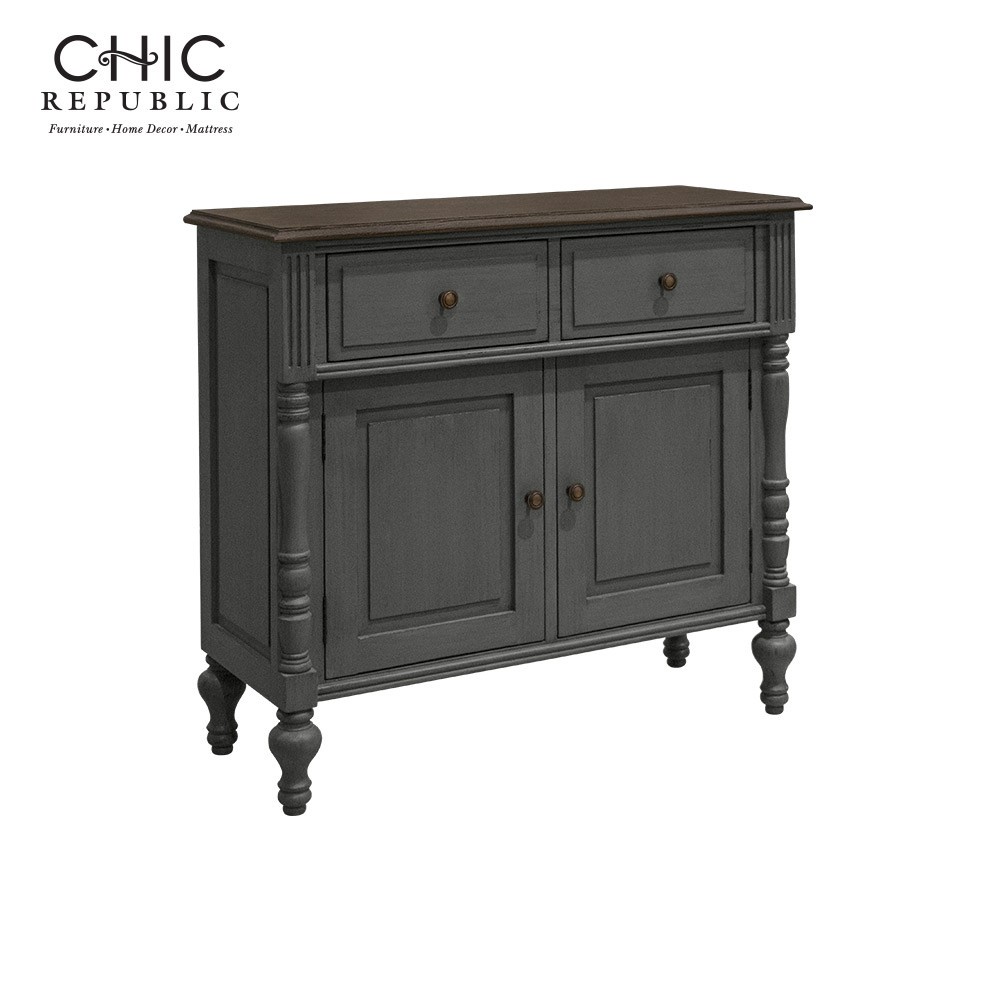 Chic Republic ROBUSTO/90,ตู้อเนกประสงค์ - สี เทาเข้ม | Shopee Thailand
