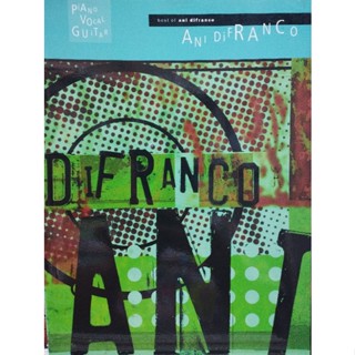 BEST OF ANI DIFRANCO PVG (HAL)073999432039