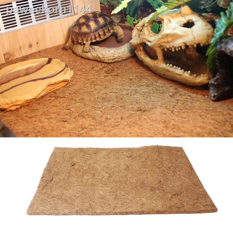 Reptile natural coconut palm tortoise pad Pet terrarium carpet Lizard