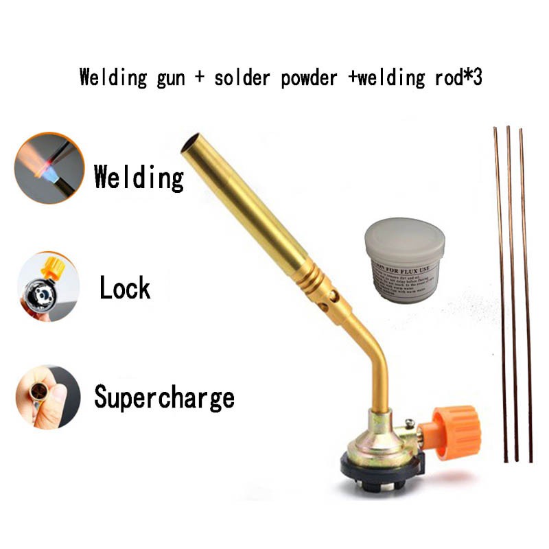 High temperature portable cassette butane gas torch torch repair air