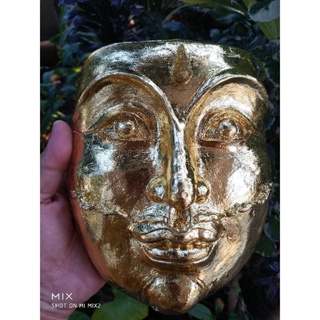 หน้ากากพระลักษณ์หน้าทอง (เนื้อเรซิ่น 4)