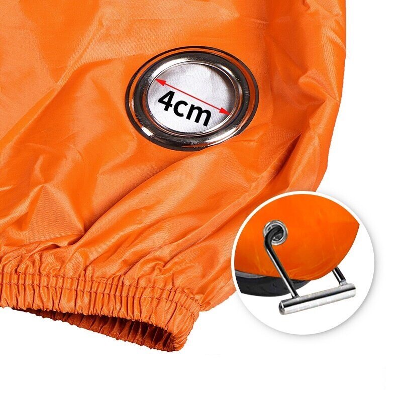 ผ้าคลุมมอเตอร์ไซค์-honda-cbr-400rr-สีดำส้ม-เนื้อผ้าหนา-กันน้ำ-ผ้าคลุมรถมอตอร์ไซค์-motorcycle-cover-orange-black-color