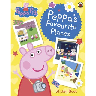 Asia Books หนังสือภาษาอังกฤษ PEPPA PIG: PEPPA’S FAVOURITE PLACES STIC