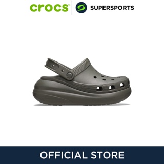 CROCS Classic Crush Clog รองเท้าลำลองผู้ใหญ่ รองเท้าผ้าใบ