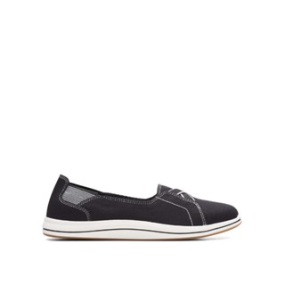 CLARKS รองเท้าส้นแบนผู้หญิง สไตล์ Casual Brinkley Skip รุ่น CL W 26172510 สีดำ