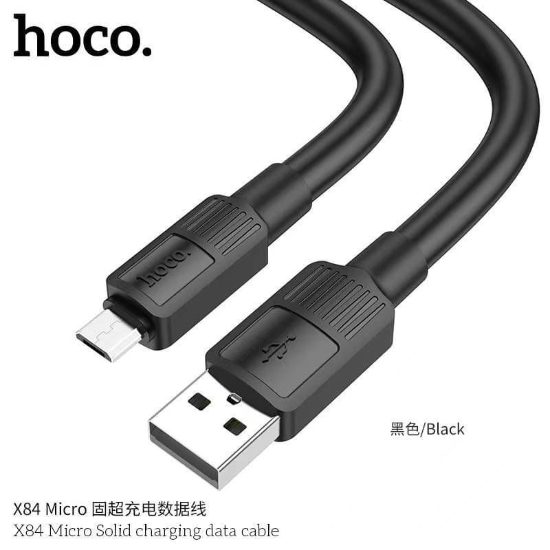 hoco-x84-สาย-ชาร์จ-แบบยาง-สำหรับ-micro-ip-typec-pd20w-typec-to-typec-60w-ใหม่ล่าสุด-แท้100