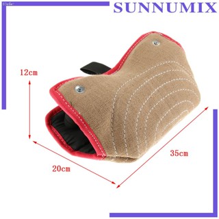 [SunnimixMY❤] 2 Handles Dogs Bite Sleeve Jute Arm Protection for Dog Puppy Training Chew