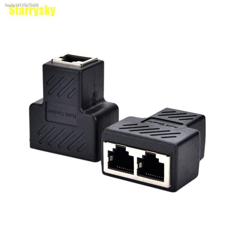 [Starrysky] 1 To 2 Lan Ethernet Network Cable Rj45 Splitter Plug ...