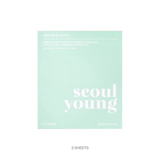 SEOULYOUNG - Soothe &amp; Calm Hydrogel Mask 90 g. (3 sheets)