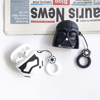 ❤❤❤ღღ【Star Wars】Airpods 1/2 Pro Case DARTH VADER U0026 STORM TROOPER Wireless Headphone Silicone So