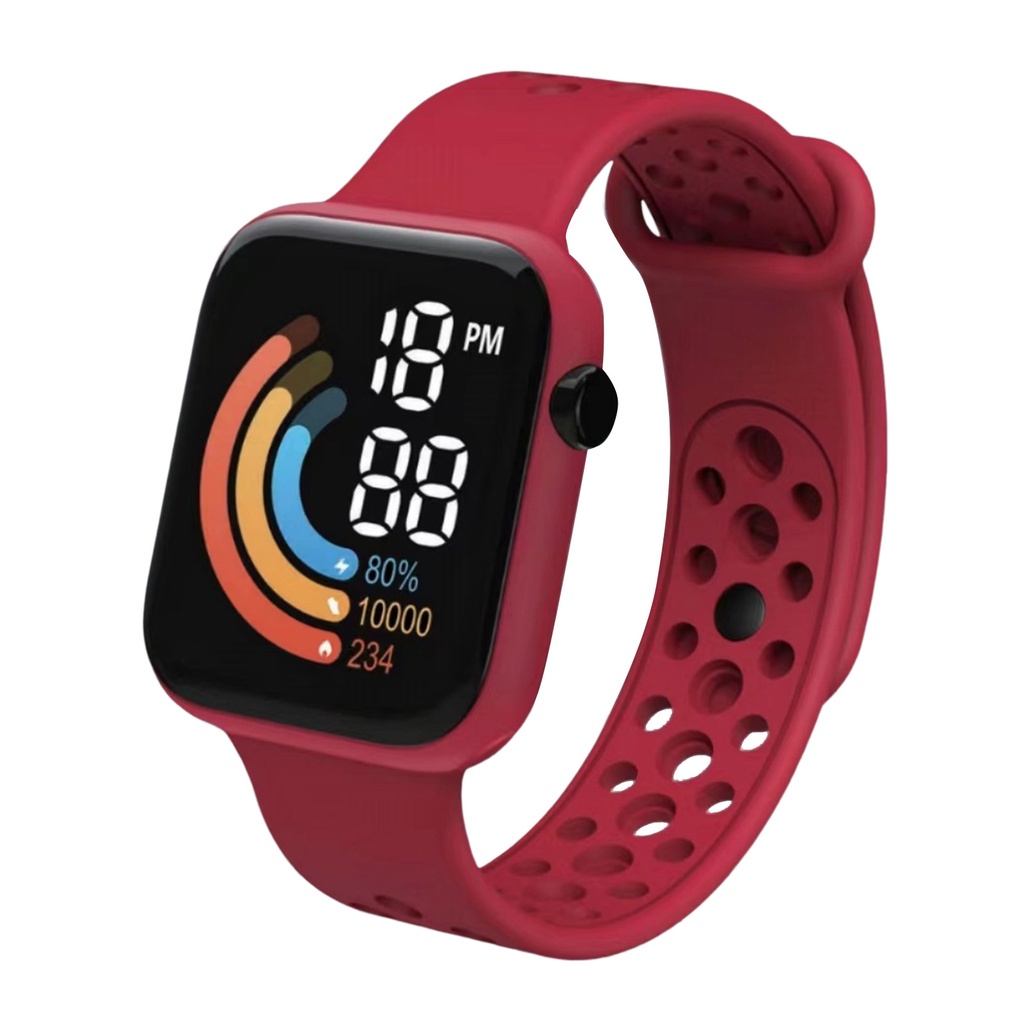 b-398-c1-6-electronic-watch-led-waterproof-long-casual-multifunctional-precise-time-large-digits-square-dial-sports-watch-for-kids