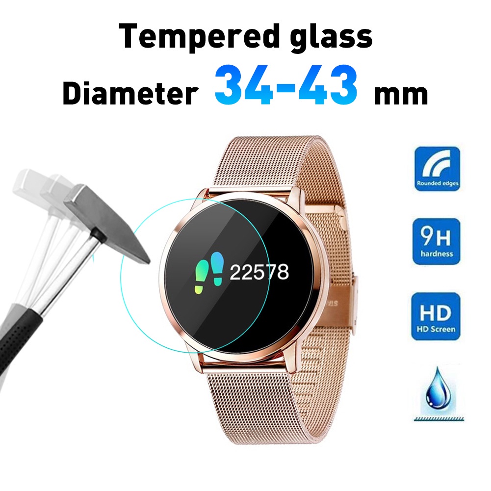 b-398-2pcs-universal-tempered-glass-34-43mm-dial-watch-protective-film