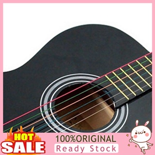 [B_398] Perfect 1 Set 6Pcs Colorful Color Steel for Acoustic Guitar