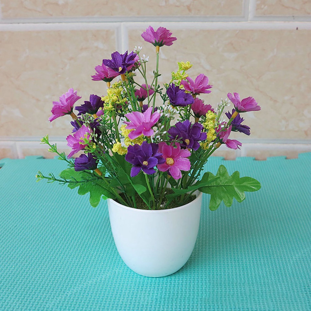 b-398-artificial-flower-potted-party-plastic-diy-artificial-flower-for-party