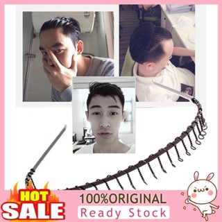 [B_398] 2Pcs Men Women Unisex Teeth Metal Hair Head Hoop Accessories Sports Headband