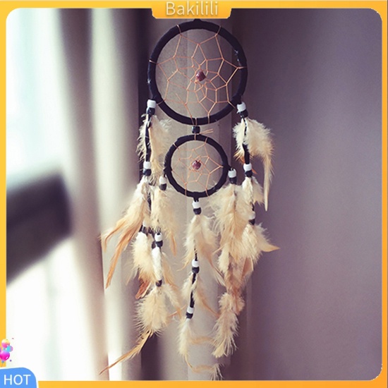 bakilili-double-circle-dream-catcher-with-feathers-hanging-decoration-bedroom-ornament