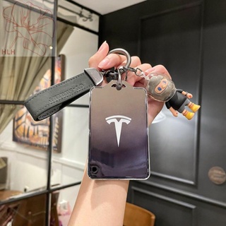 ทุ่มเทให้กับฝาครอบกุญแจการ์ด Tesla Tesla รุ่นรถ 3 รุ่น Y / YA หัวเข็มขัดแบบเต็มตัวสำหรับผู้ชายและผู้หญิง