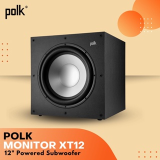 POLK AUDIO Monitor XT12 12" POWERED HIGH-PERFORMANCE 100W SUBWOOFER