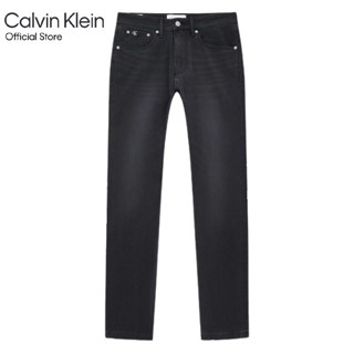 Calvin Klein กางเกงยีนส์ผู้ชาย ทรงเข้ารูป Body Taper รุ่น J322692 1BY - สีดำ