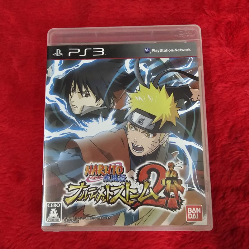 Naruto Shippuden Ultimate Ninja Storm 2 - PS3 (PAL) - Bon état, Jeu Fonctionnel