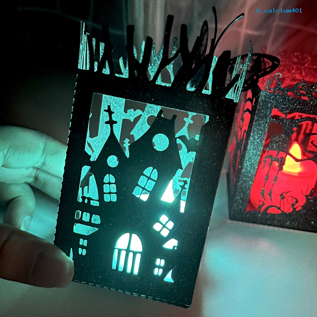 calcium-1-set-halloween-projector-lamp-operated-diy-craft-led-lamp-lantern-desktop-decoration