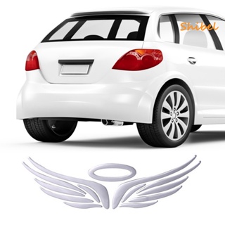 HOT_ 3D Angel Fairy Wing ลายรถ Auto Badge กระจกประตู