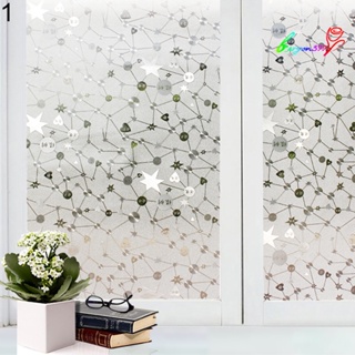 【AG】Decorative Privacy Frosted Window Glass Film Sticker Home Bathroom