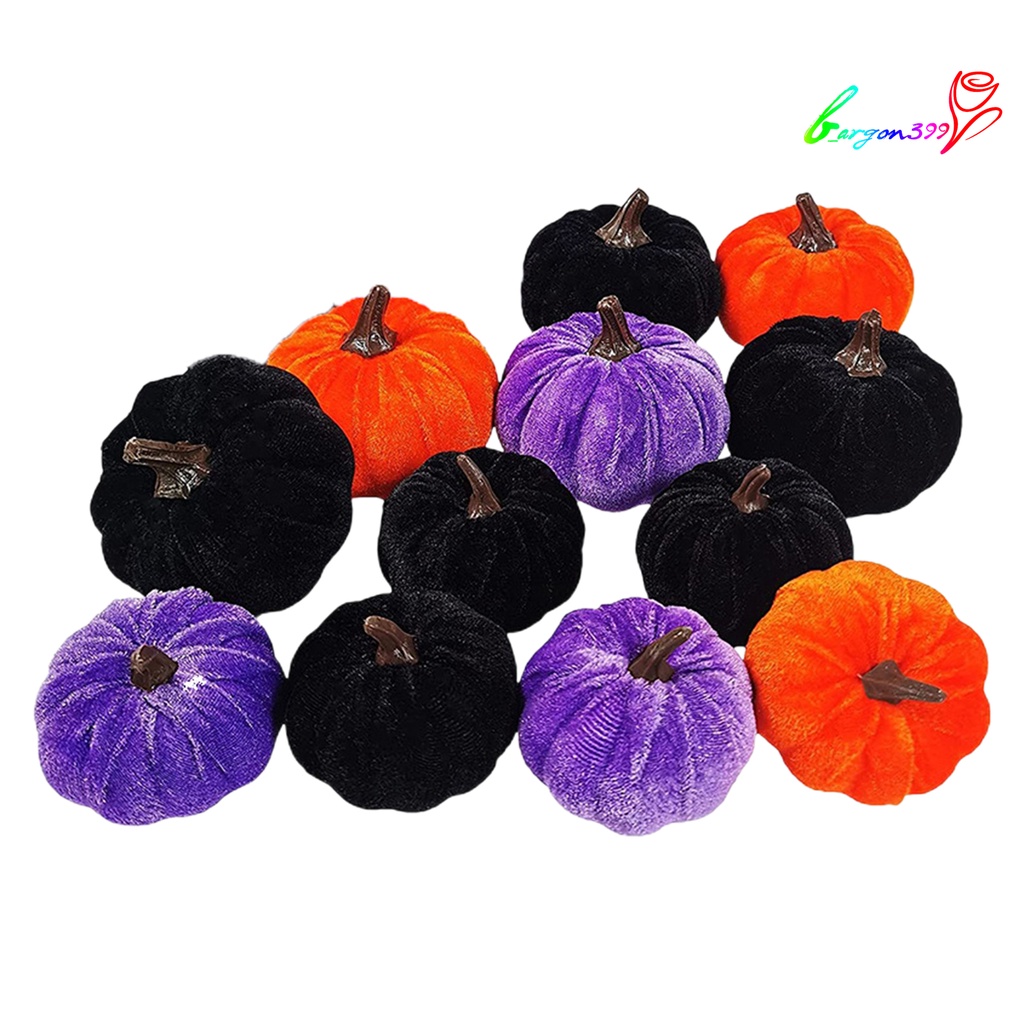 ag-12pcs-velvet-pumpkin-prop-fine-workmanship-soft-texture-assorted-halloween-decoration-photo-prop